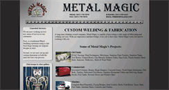 Desktop Screenshot of metalmagicalaska.com